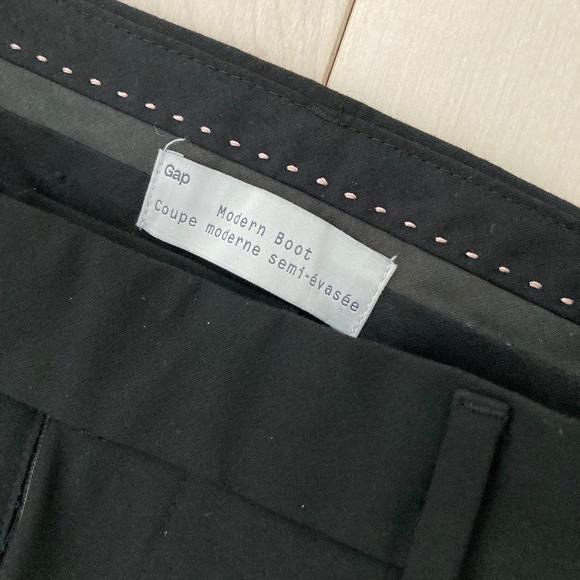 GAP Modern Boot Dress Pants - Black - 00R - Picture 2 of 12
